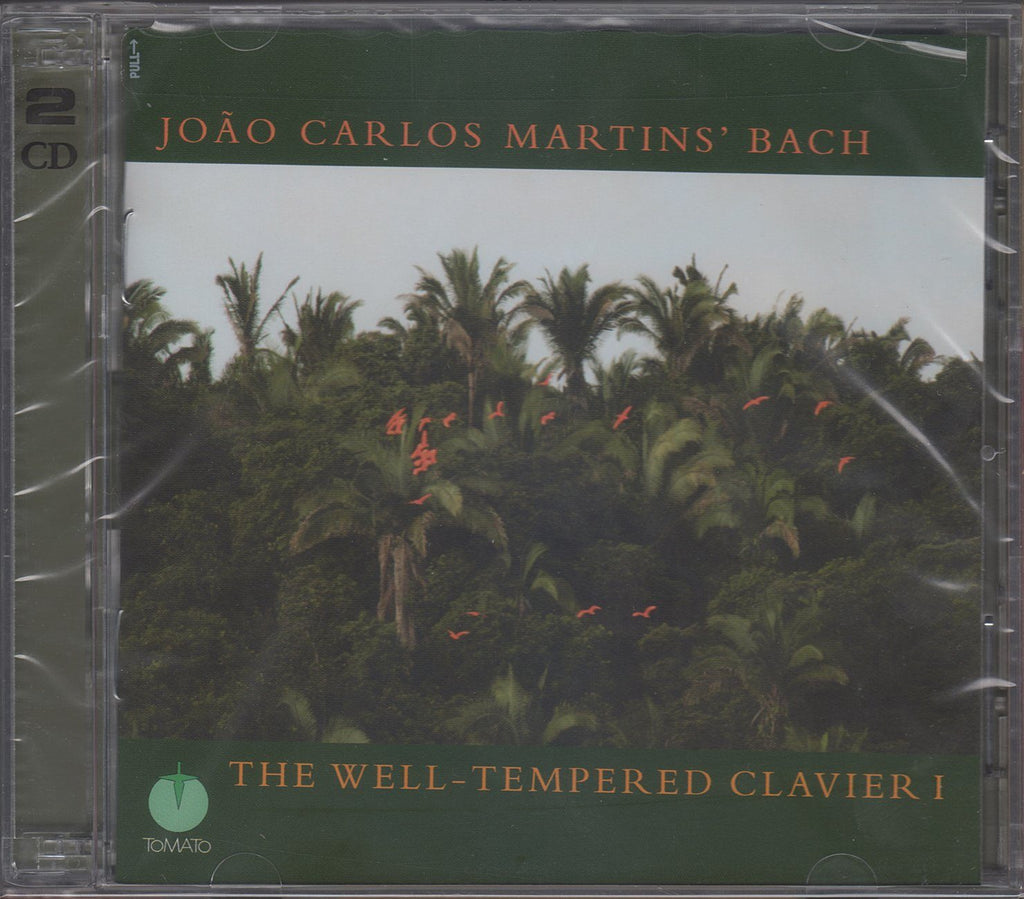 João Carlos Martin: Bach WTC Book I - Tomato TMT-3014 (2CD set, sealed)