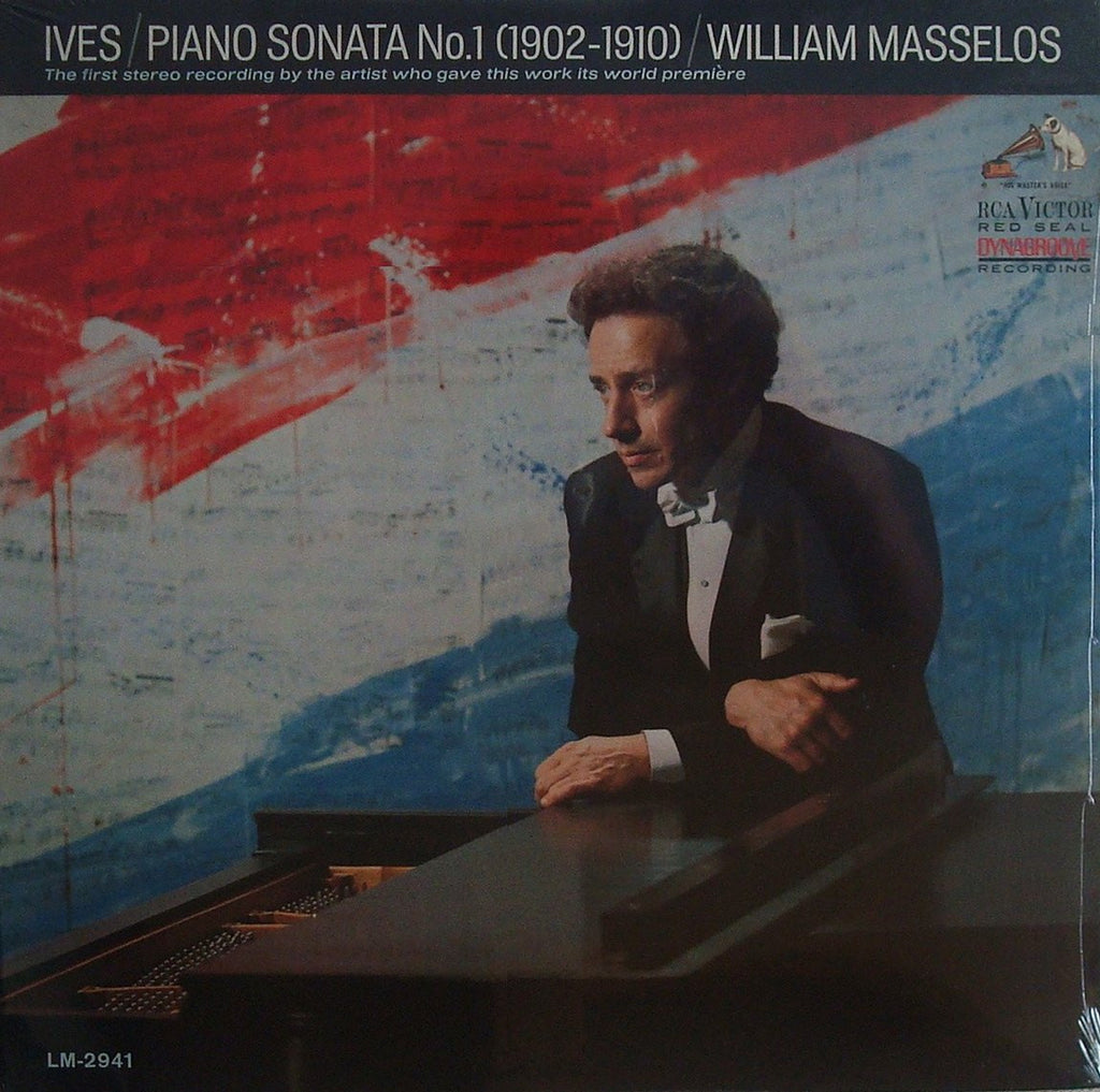 LP - Masselos: Ives Piano Sonata No. 1 - RCA LM-2941 (sealed, 60s Pressing)