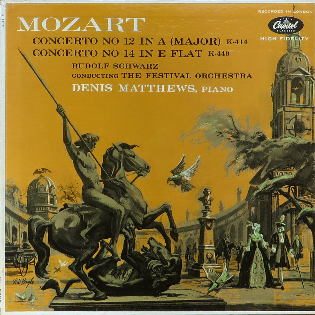 Matthews: Mozart Piano Concertos Nos. 12 & 14 - Capitol P 18015