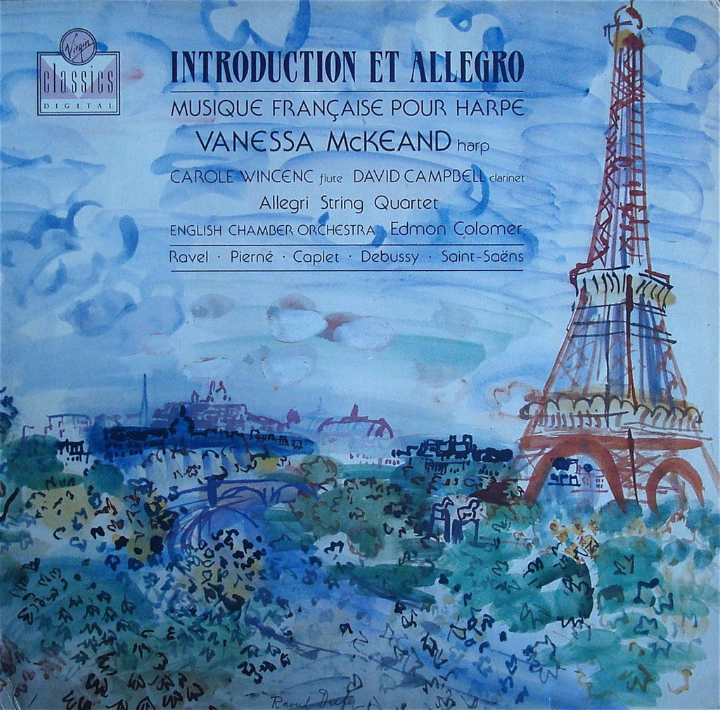 LP - McKeand: French Music For Harp - Virgin Classics VC 7 90721-1