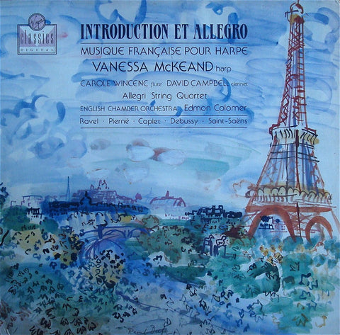 LP - McKeand: French Music For Harp - Virgin Classics VC 7 90721-1