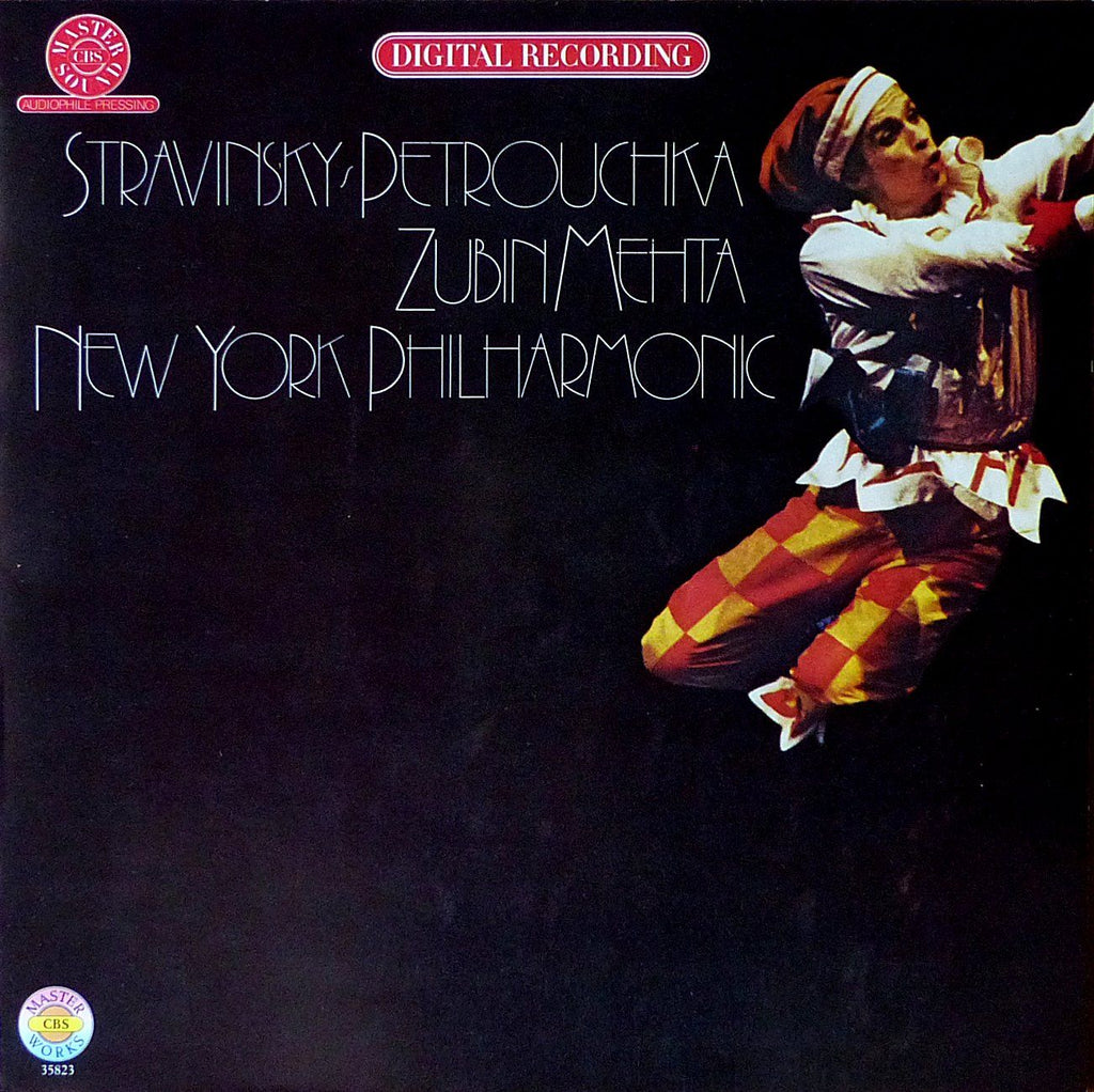 Mehta/NYPO: Stravinsky Petrouchka (1947) - CBS 35823 (DDD)