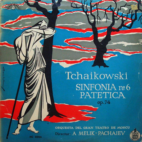 LP - Melik-Pashayev: Tchaikovsky "Pathetique" Sym - Hispavox HC 4004, Rare