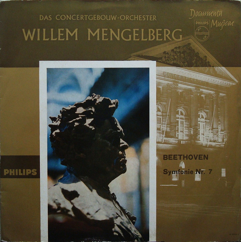 LP - Mengelberg: Beethoven Symphony No. 7 - Philips W 09904 L