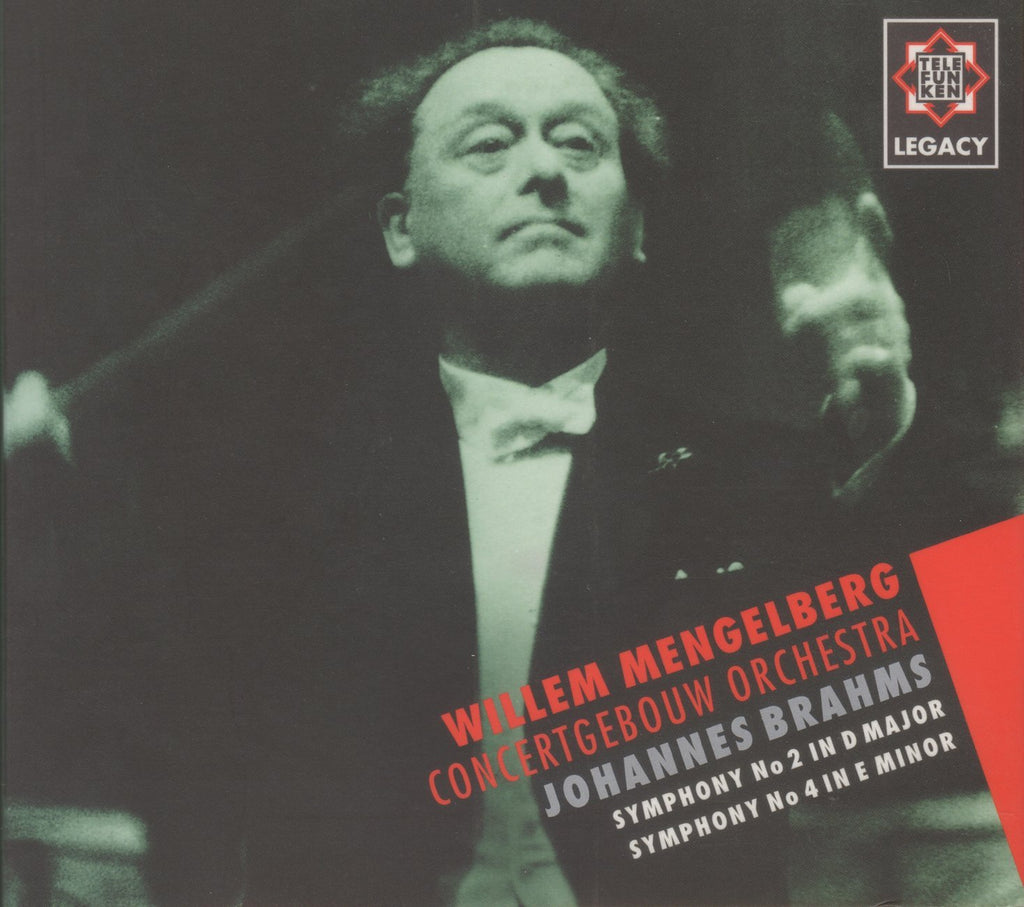 Mengelberg: Brahms Symphonies Nos. 2 & 4 - Teldec Legacy 0927 42662 2