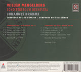 Mengelberg: Brahms Symphonies Nos. 2 & 4 - Teldec Legacy 0927 42662 2