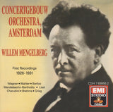 Mengelberg: First Recordings (1926-1931) - EMI CDH 7 69956 2