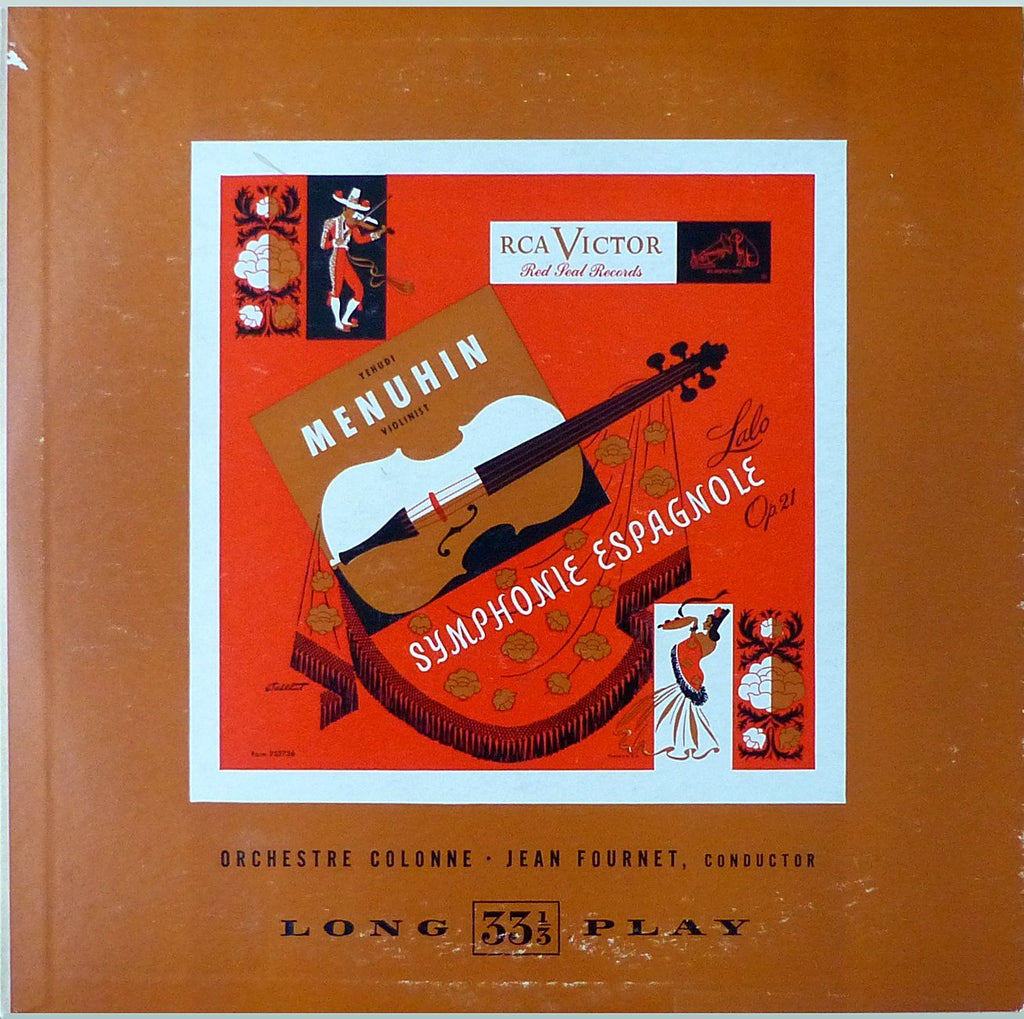 Menuhin/Fournet: Lalo Symphonie Espagnole Op. 21 - RCA LM-1011