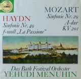 Menuhin: Mozart Symphony No. 29 + Haydn No. 49 - Electrola STE 91355