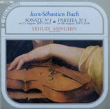 Menuhin: Bach Sonatas & Partitas for Solo Violin - Trianon TRI 33 100/2 (3 LPs)