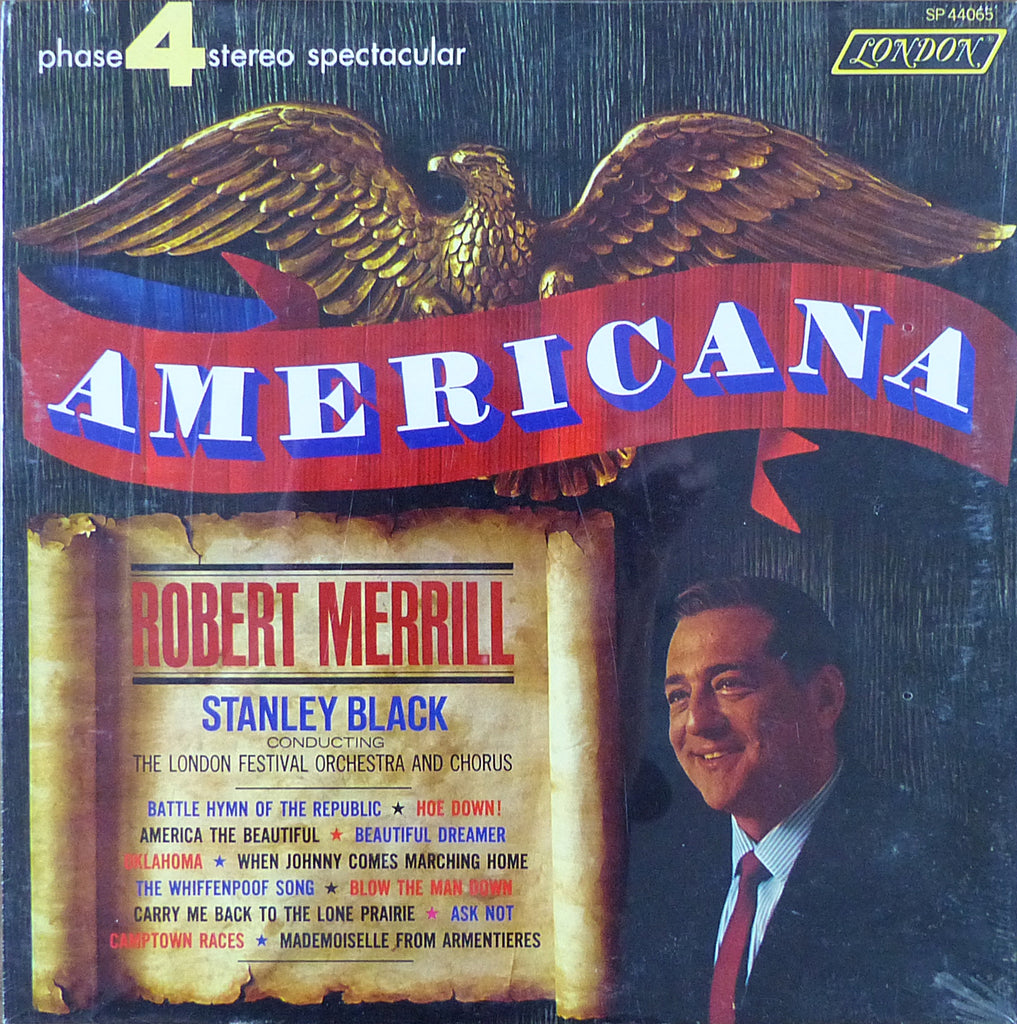 Robert Merrill: Americana - Decca Phase4 SP 44065 (sealed)