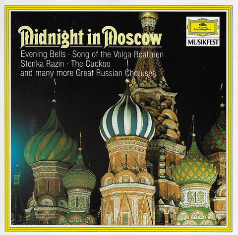 Jaroff/Don Cosak Choir: Midnight in Moscow (selections) - DG 413 257-2