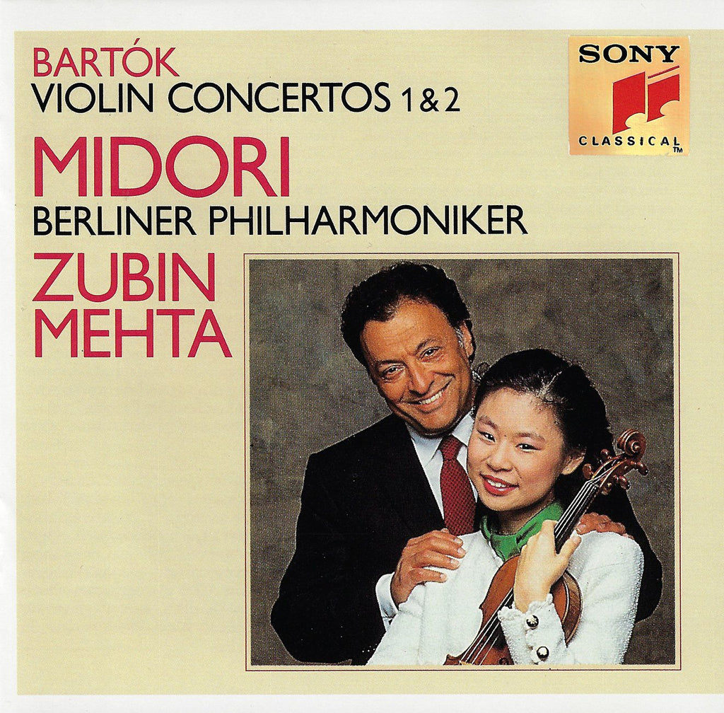 Midori: Bartok Violin Concertos Nos. 1 & 2 - Sony SK 45941 (DDD)