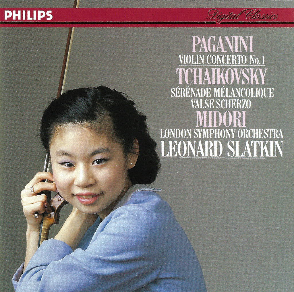 Midori: Paganini Violin Concerto No. 1, etc. - Philips 420 943-2