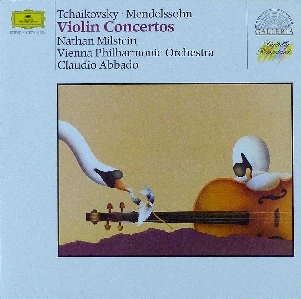 Milstein/Abbado: Tchaikovsky & Mendelssohn Concerti - DG 419 067-1