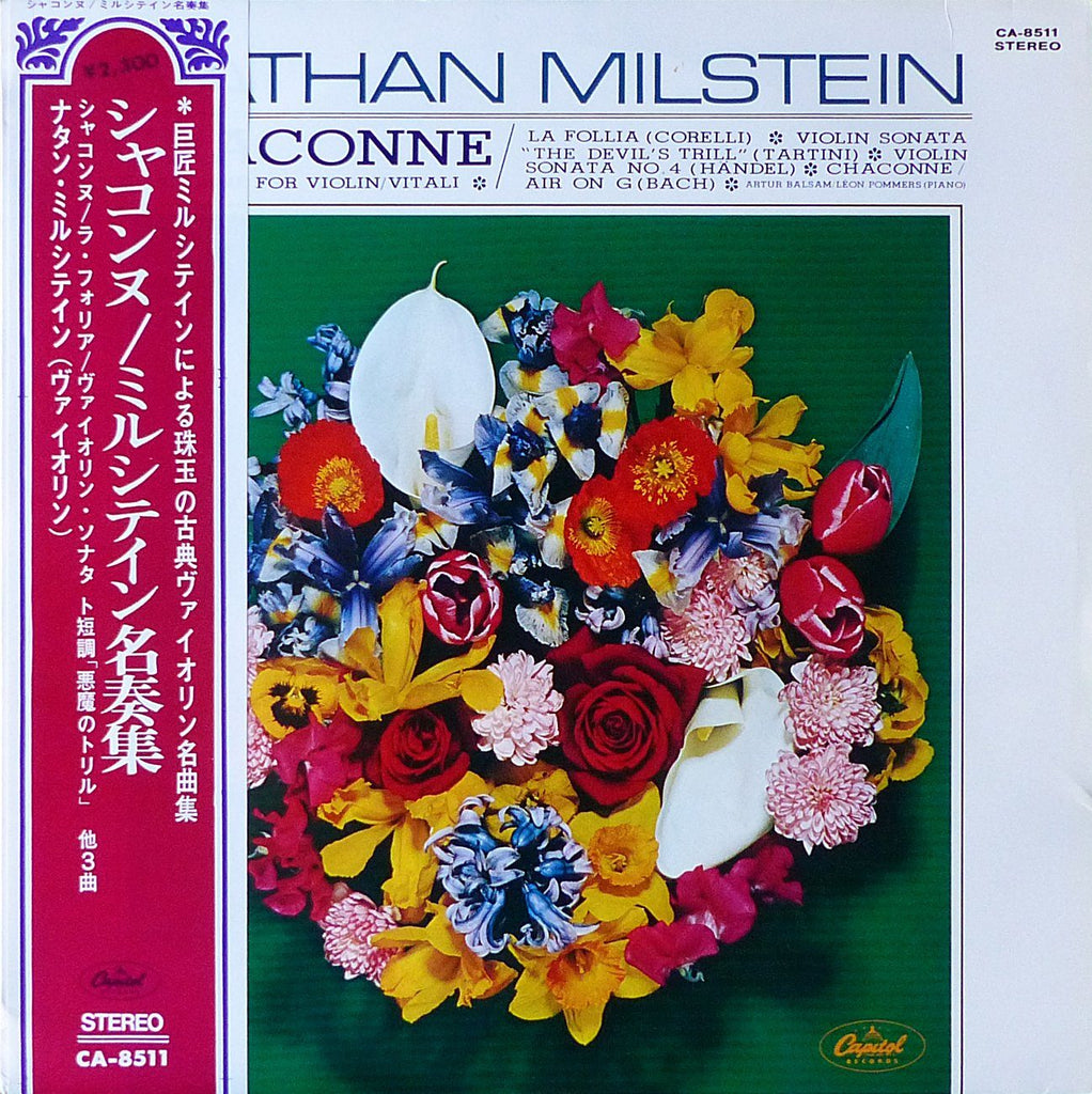 Milstein: Tartini, Corelli, Handel, Bach - Capitol Japan CA-8511