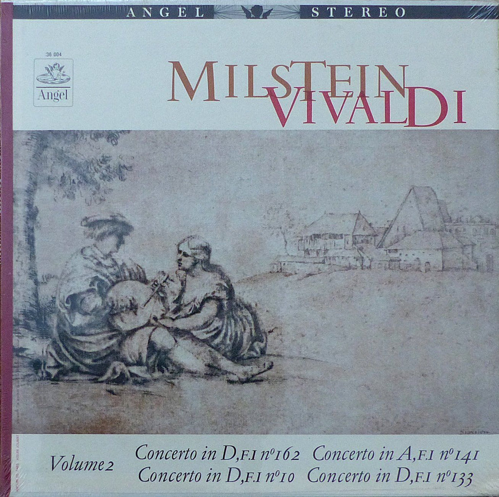 Milstein: Vivaldi 4 Concertos (Vol. 2) - Angel 36 004 (sealed)