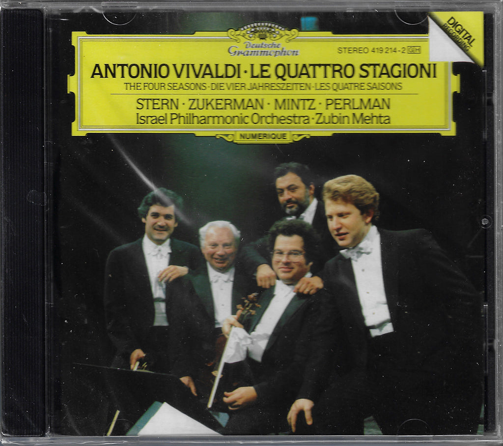 Stern/Zukerman/Mintz/Perlman: 4 Seasons - DG 419 214-2 (sealed)