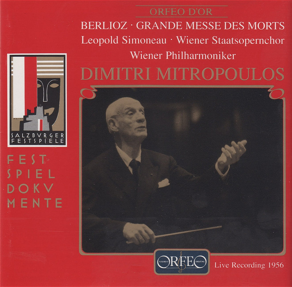 CD - Mitropoulos: Berlioz Requiem Op. 5 (with Simoneau) - Orfeo D'Or C 457 971 B