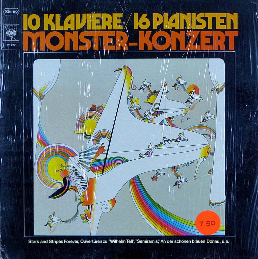 List, et al: "Monster" Concert (16 pianists) - CBS 73227 (sealed)