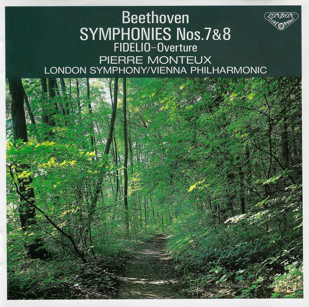 Monteux: Beethoven Symphonies 7 & 8 - Decca/King Records KICC 8107