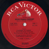 Monteux/CSO: Franck Symphony in D minor - RCA LSC-2514
