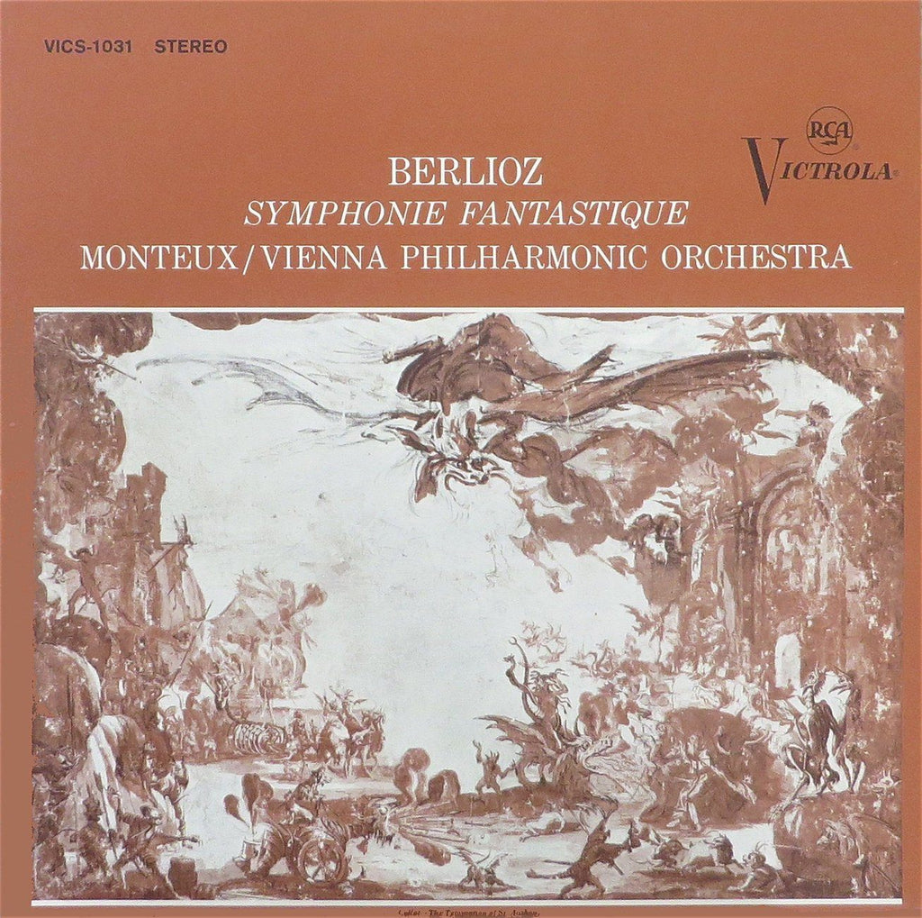 Monteux/VPO: Berliioz Symphonie Fantastique Op. 14 - RCA VICS-1031 (3S/3S)
