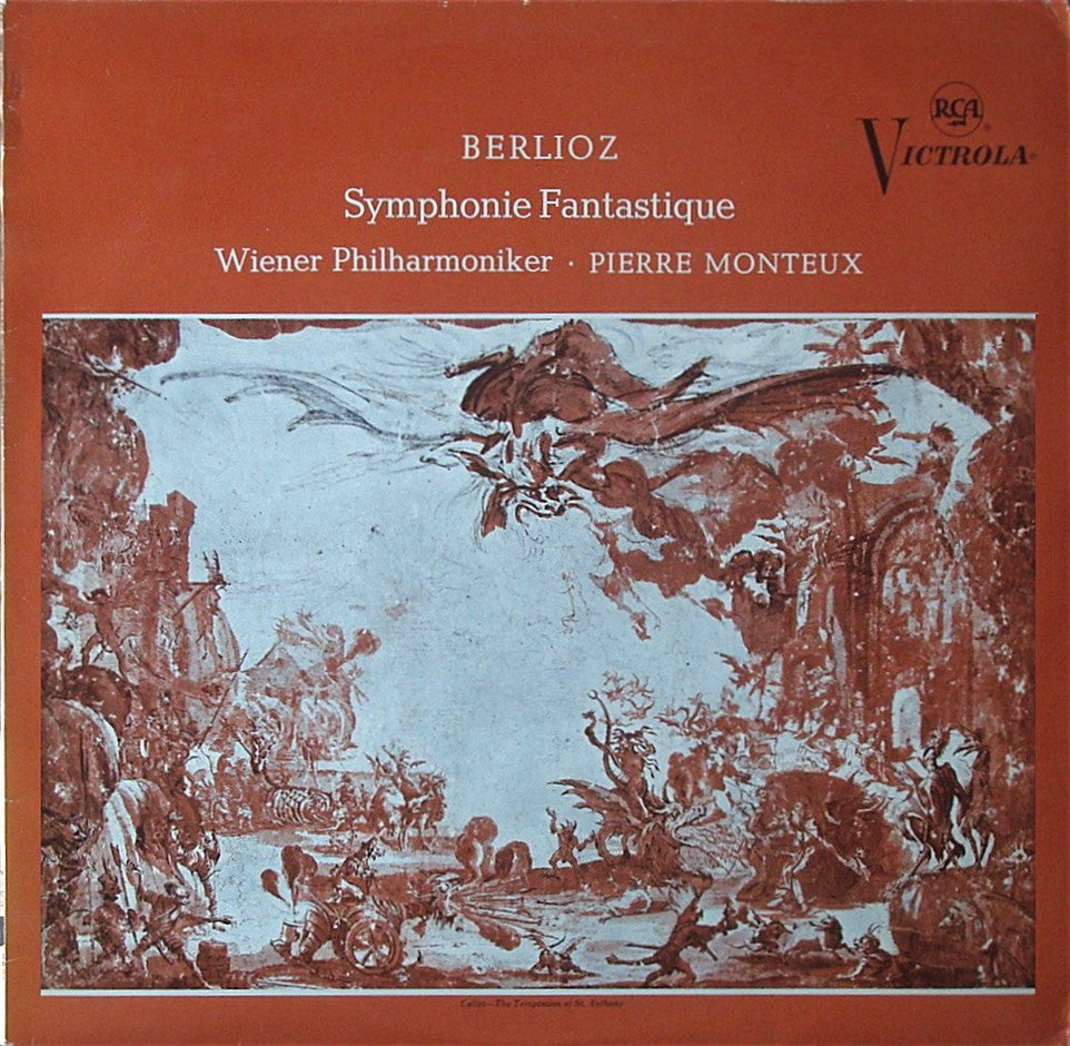 LP - Monteux/VPO: Berlioz Symphonie Fantastique - RCA VICS-1031