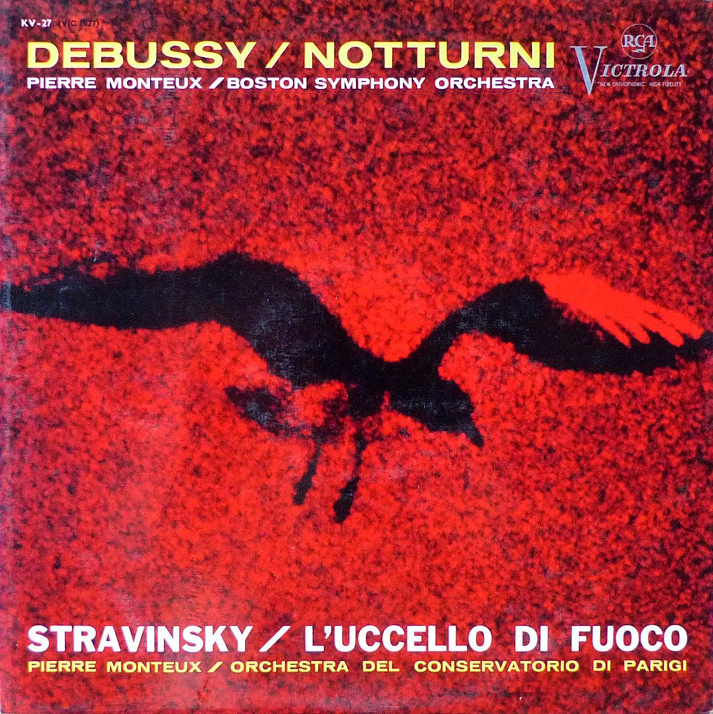 Monteux: Stravinsky Firebird Suite + Debussy - RCA Italiana KV-27