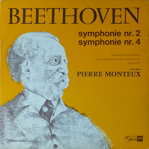 Monteux/NDR SO: Beethoven Symphonies 2 & 4 - Concert Hall M-2332