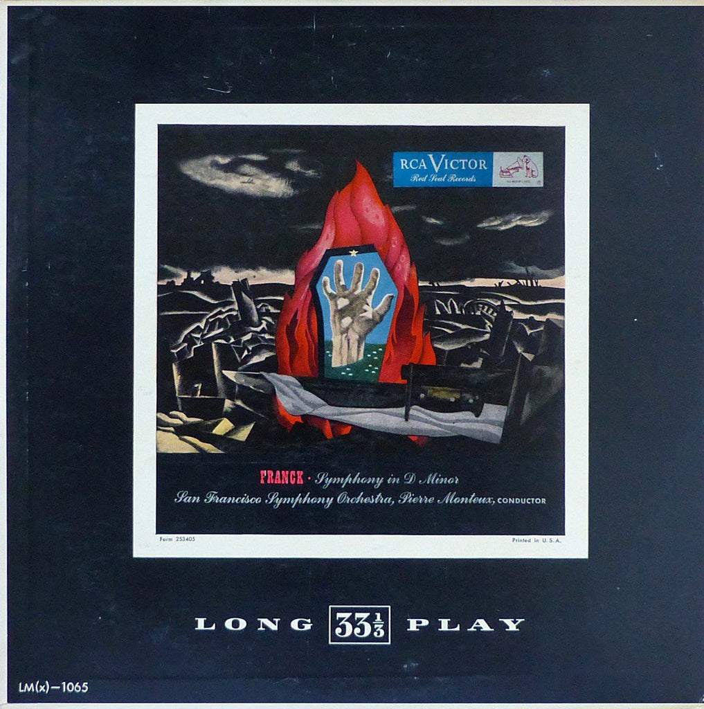 Monteux/SFSO: Franck Symphony in D minor - RCA LM(x)-1065