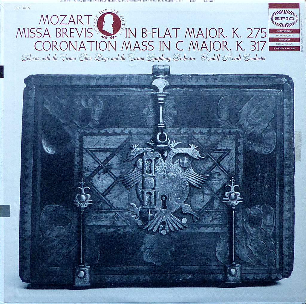 Moralt: Mozart Coronation Mass + Missa Brevis - Epic LC 3415