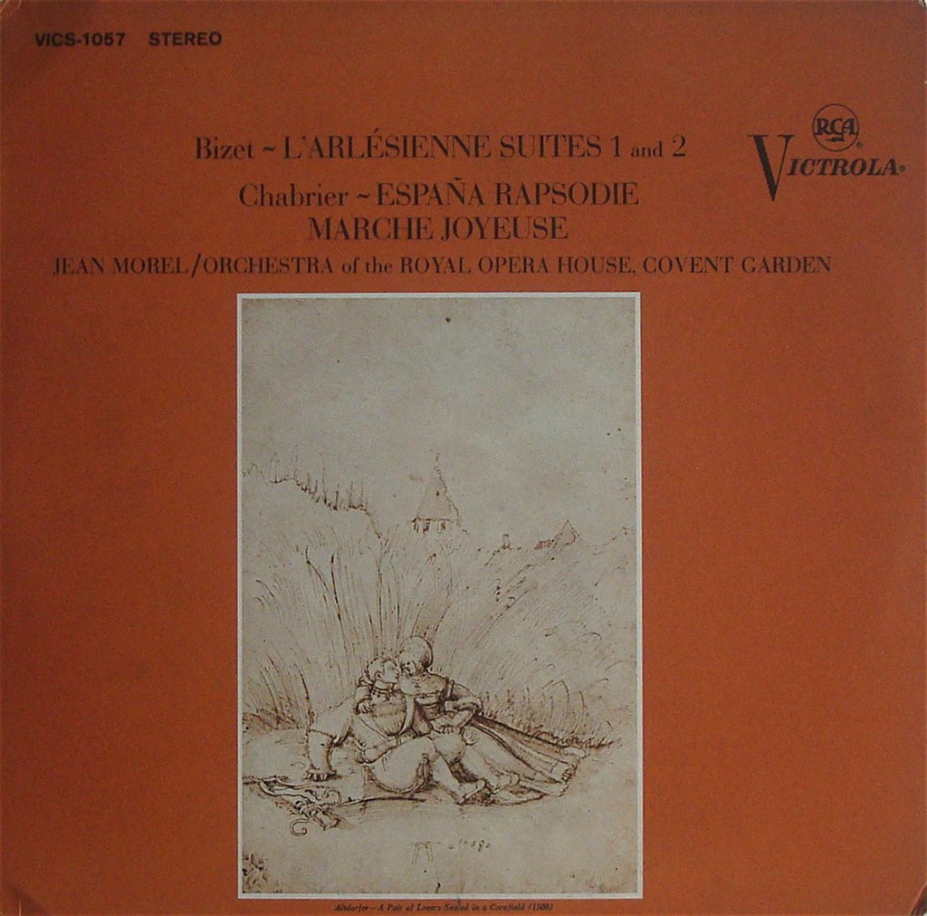 LP - Morel: Bizet L'Arlésienne Suites 1 & 2 + Chabrier - RCA VICS-1057