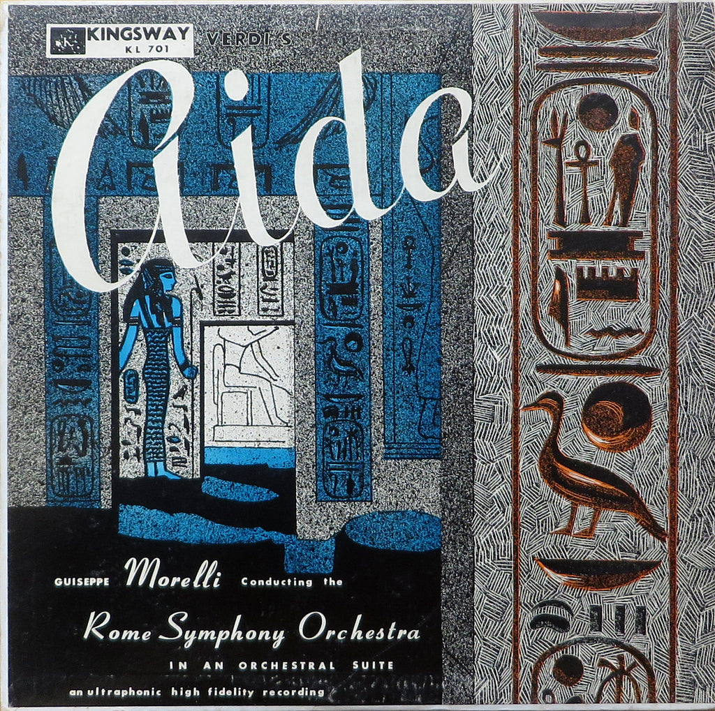 Morelli/Rome SO: Aida (orchestral suite) - Kingsway KL 701