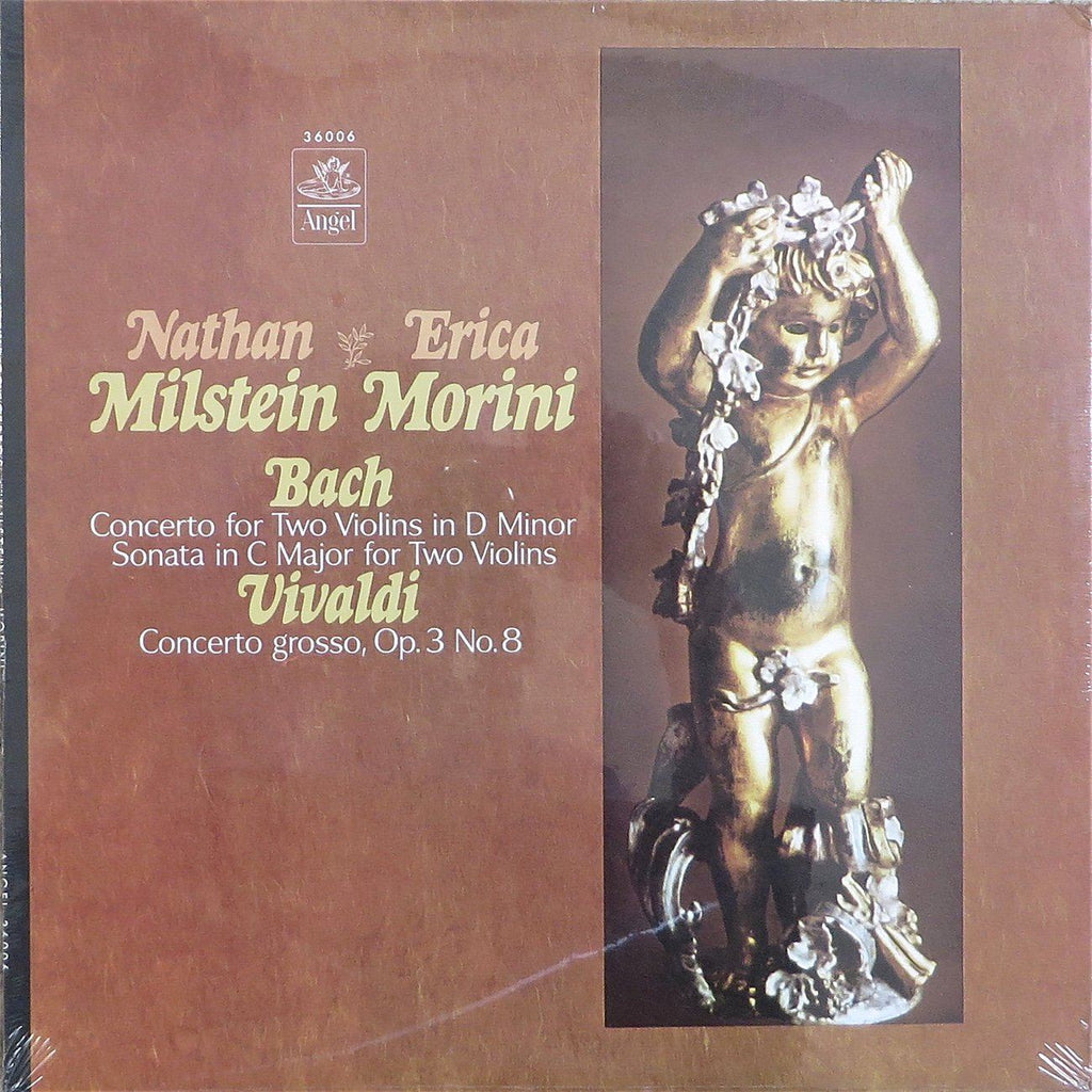 Milstein/Morini: Bach & Vivaldi Concertos for Two Violins - Angel 35006 (sealed)