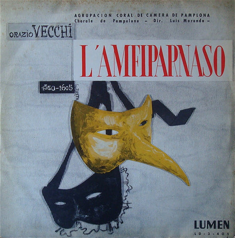 LP - Morondo: Orazio Vecchi L'Amfiparnaso - Lumen LD-3.405