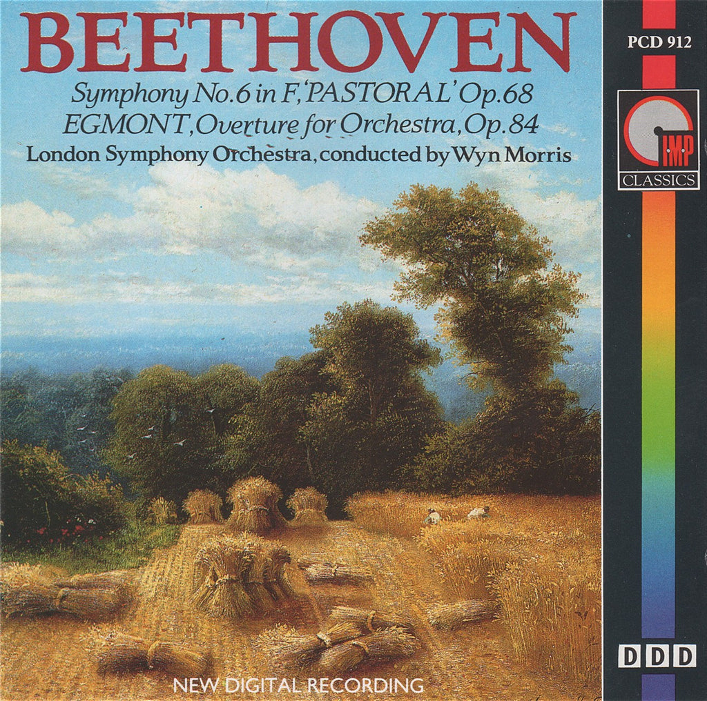 CD - Morris/LSO: Beethoven "Pastorale" Sym + "Egmont" Ov - IMP Classics PCD 912 (DDD)