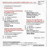 Mozart Concertos: Casadesus, Clevenger, et al. - Sony SBK 45980