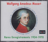 CD - Rare Mozart: Recs & Broadcasts 1934-1970 - Tahra TAH 595-598 (4CD Set, Sealed)