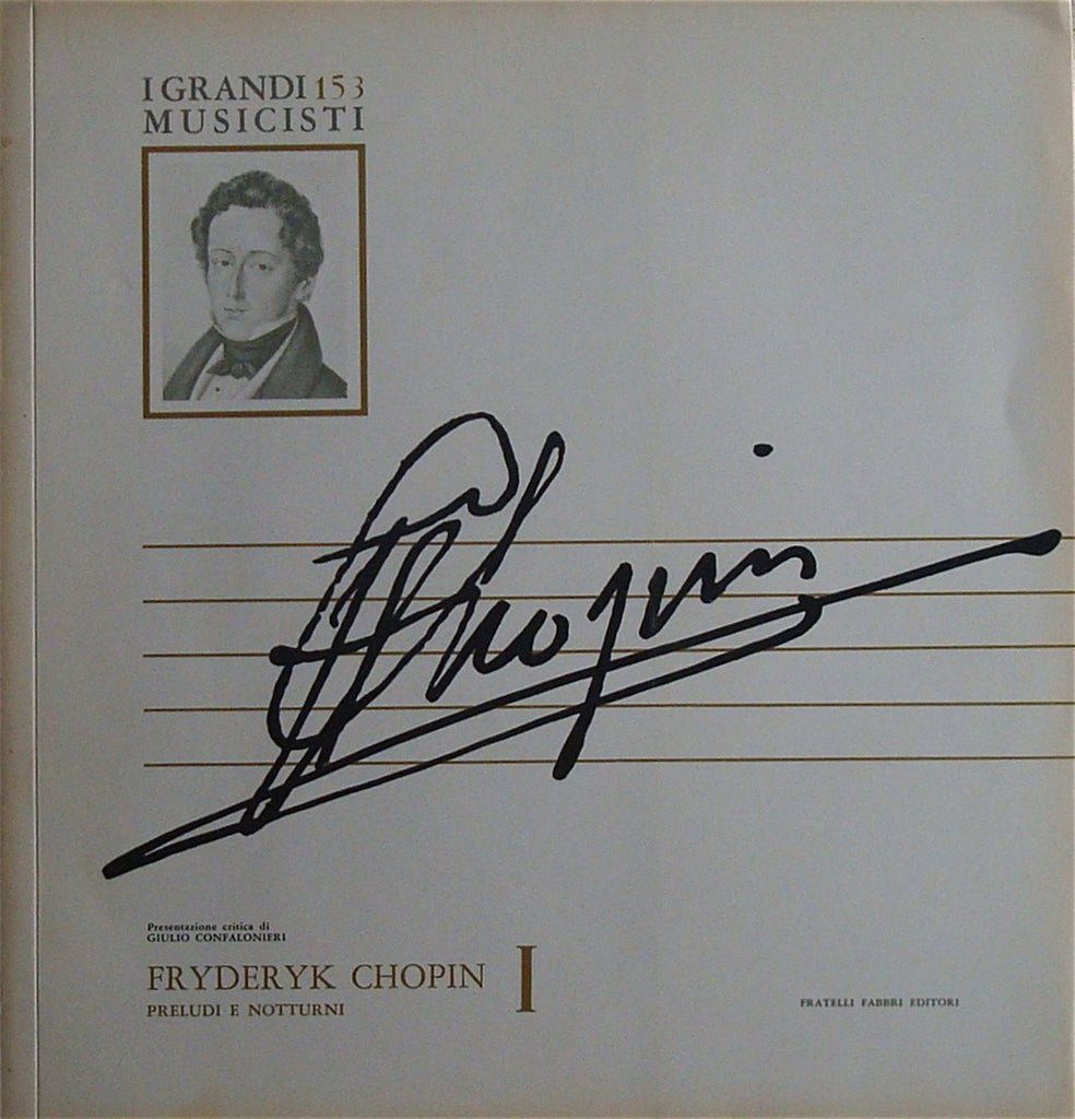 LP - Mozzati: Chopin 24 Preludes Op. 28 (rec. 1965) - Fabbri IGMsc-153