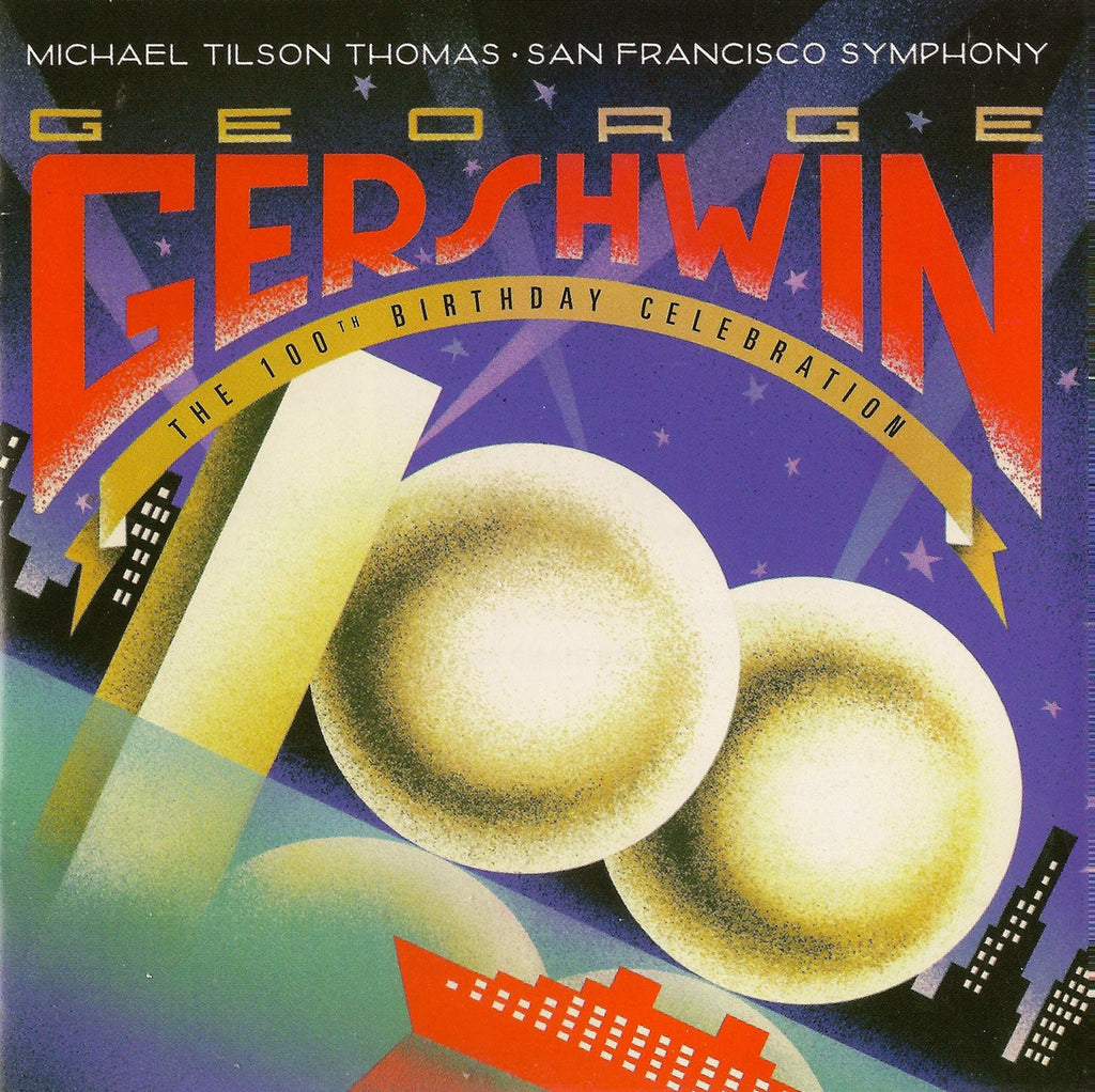 CD - Tilson Thomas: Gershwin 100th Birthday Celebration - RCA 09026-68931-2 (DDD) (2CD Set)
