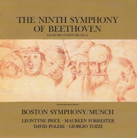 CD - Munch: Beethoven Symphony No. 9 Op. 125 "Choral" - RCA Japan BVCC-38428