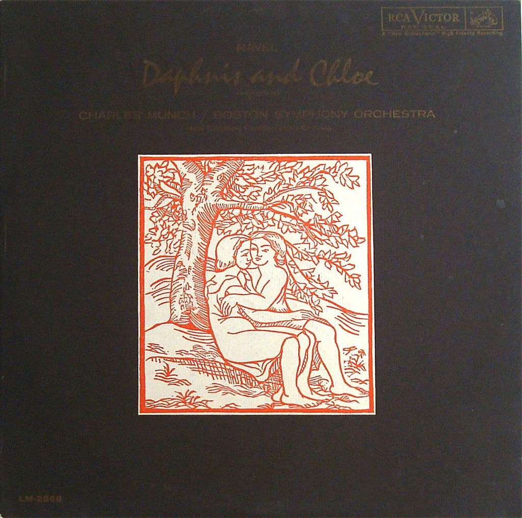 LP - Munch/BSO: Ravel Daphnis Et Chloe (complete) - RCA LM-2568