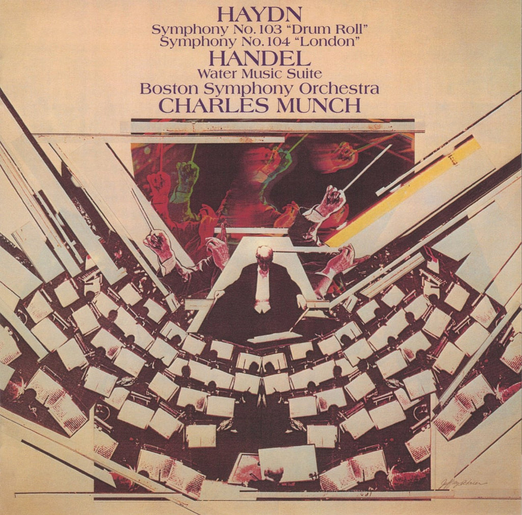 CD - Munch: Haydn Symphonies 103 & 104 / Handel Water Music - RCA Japan BVCC-38424