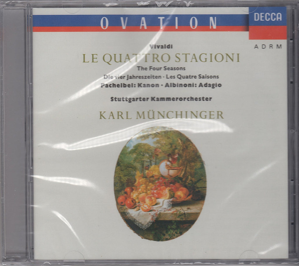 CD - Kulka/Munchinger: 4 Seasons + Pachelbel & Albinoni - Decca 440 949-2 (sealed)