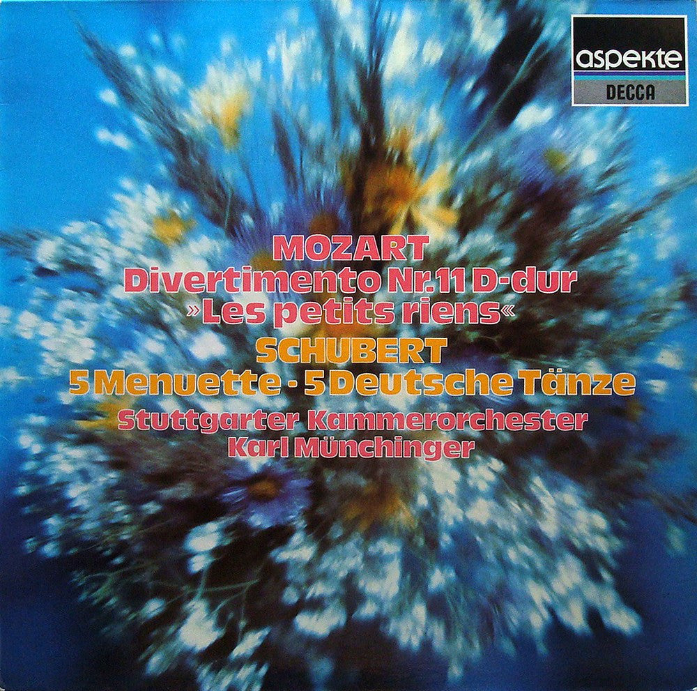 LP - Munchinger: Mozart Divertimento K. 251 + Le Petits Riens Ballet Music, Etc. - Decca 6.41834 AF