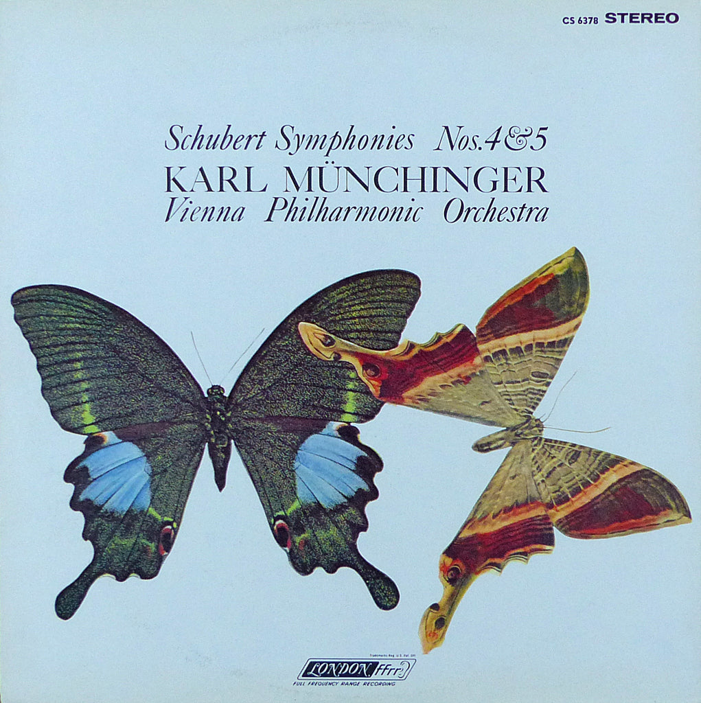 Münchinger/VPO: Schubert Symphonies 4 & 5 - London CS 6378