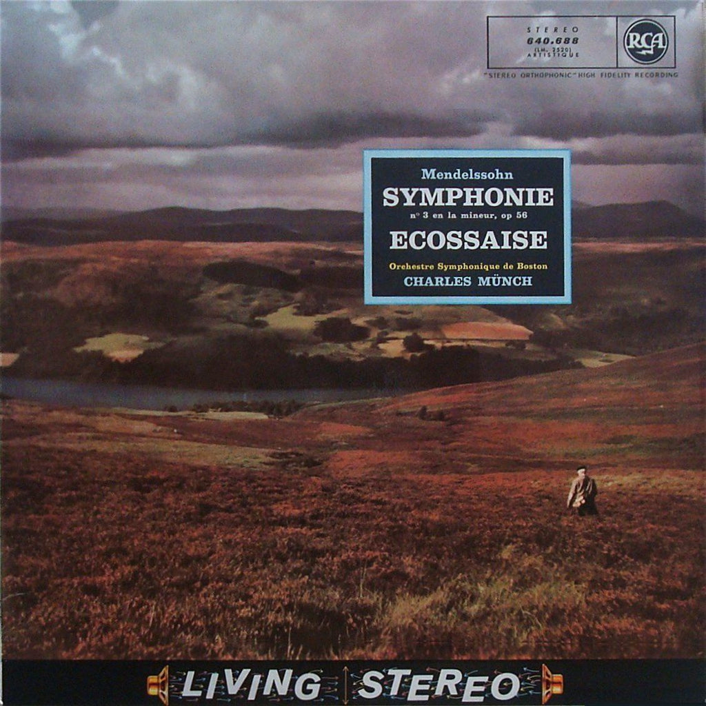 Munch: Mendelssohn Scottish & Italian Symphonies - RCA 640.688