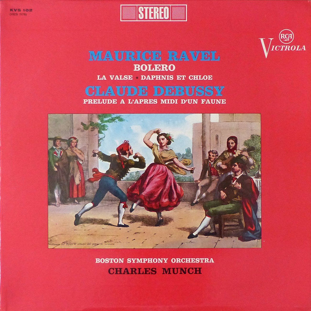 Munch: Ravel Bolero, Daphnis et Chloe Suite No. 2, etc. - RCA KVS 102