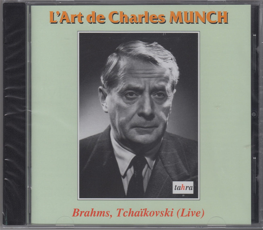 CD - Munch: Tchaikovsky "Pathetique" Sym + Brahms Haydn Vars - Tahra TAH 735 (sealed)